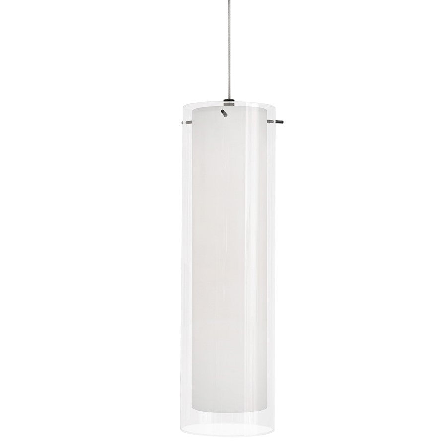 AFX Lighting View 1 Light Black Pendant, Black/Clear - VIP04LAJUDBKWH