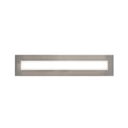 AFX Vogue 21in LED Vanity Light | Modern Satin Nickel Steel and Clear Glass | Bathroom & Powder Room | 1100 Lumens, 5-CCT | Model VOGV1807LAJUDSN