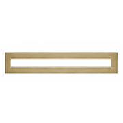 AFX Vogue 27in LED Vanity Light | Modern Light Antique Brass Steel and Clear Glass | Bathroom & Powder Room | 1600 Lumens | Model VOGV2407LAJUDLB