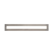 AFX Vogue 39in 1-Light LED Vanity Light | Transitional Satin Nickel and Clear Glass | Bathroom & Powder Room | Model VOGV3607LAJUDSN