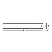 AFX Vogue 39in 1-Light LED Vanity Light | Transitional Satin Nickel and Clear Glass | Bathroom & Powder Room | Model VOGV3607LAJUDSN