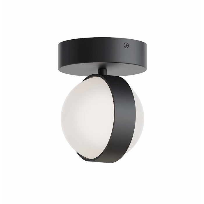 AFX Lighting Verona 2 Light LED Flush Mount, Black/White Acrylic - VRNF05LAJUDBK