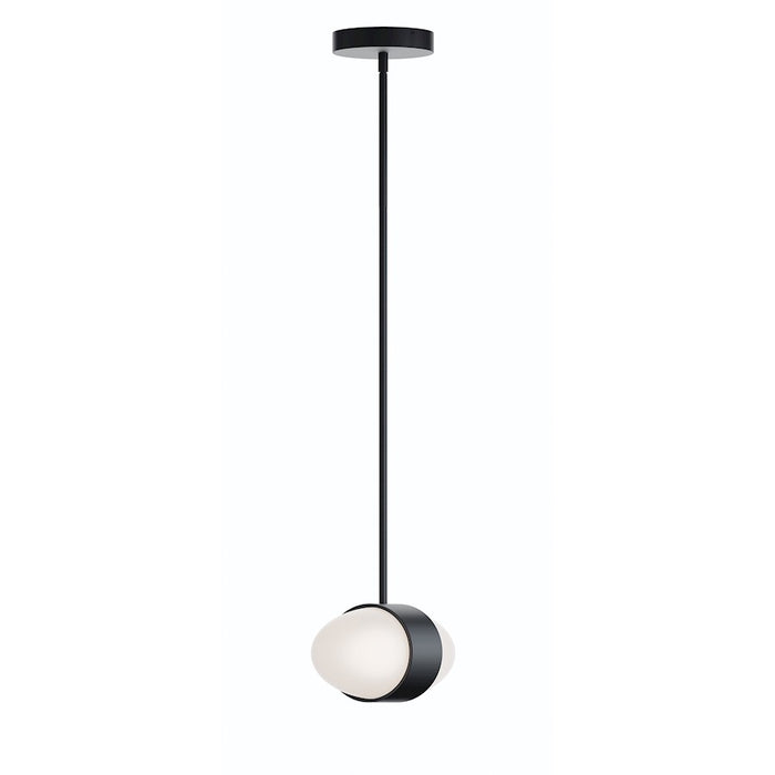 AFX Lighting Verona 2 Light 9" LED Pendant, Black/White - VRNP09LAJUDBK