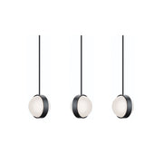 AFX Lighting Verona 3 Light Black Pendant, Black/White - VRNP09LAJUDBKLNR3