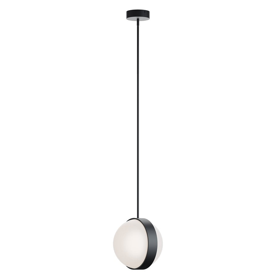AFX Lighting Verona 2 Light 13" LED Pendant, Black/White