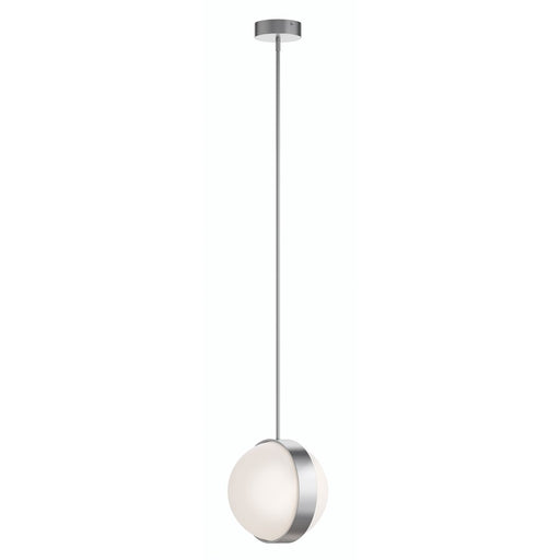 AFX Lighting Verona 2 Light 13" LED Pendant, Satin Nickel/White