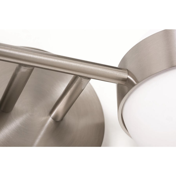 AFX Lighting Verona 6Lt 22" LED Vanity, Nickel/White Acrylic