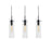 AFX Lighting Vista 3-Light Linear Pendant, Black/Clear - VSAP05MBBKLNR3
