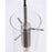 AFX Lighting Vista 3-Light Linear Pendant, Satin Nickel/Clear
