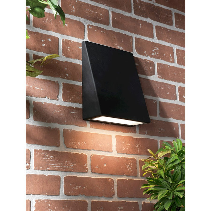 AFX Lighting Watson 1Lt 10" LED Outdoor Sconce, Black/Frosted