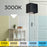 AFX Lighting Zoe 1 Light 5" LED Wall Sconce, Black/White