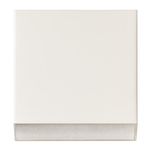 AFX Lighting Zoe 1 Light 5" LED Wall Sconce, White/White - ZOS0505L30UDWH