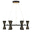 Arnsberg Houston Chandelier Black/Gold