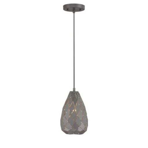Arnsberg Onyx 1 Light Pendant Museum Black