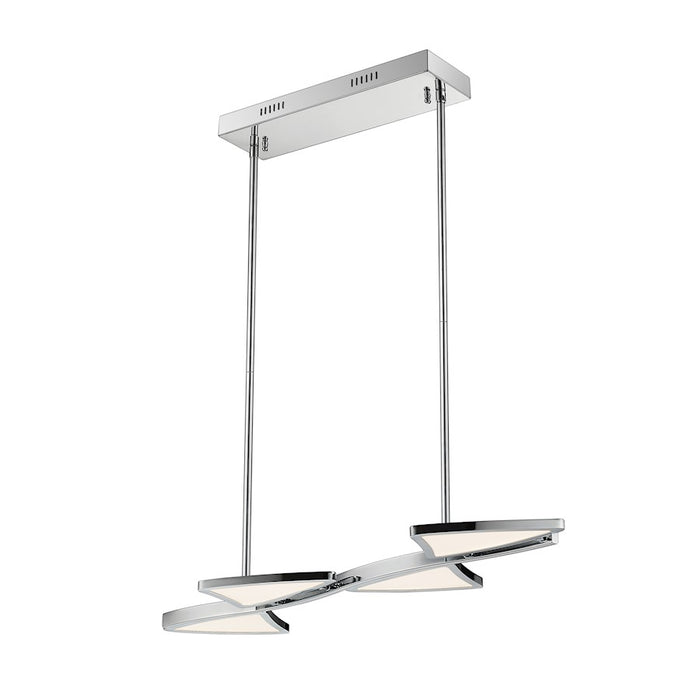 Z-Lite Aeon 1 Light Island/Billiard in Chrome - 1003-4CH-LED
