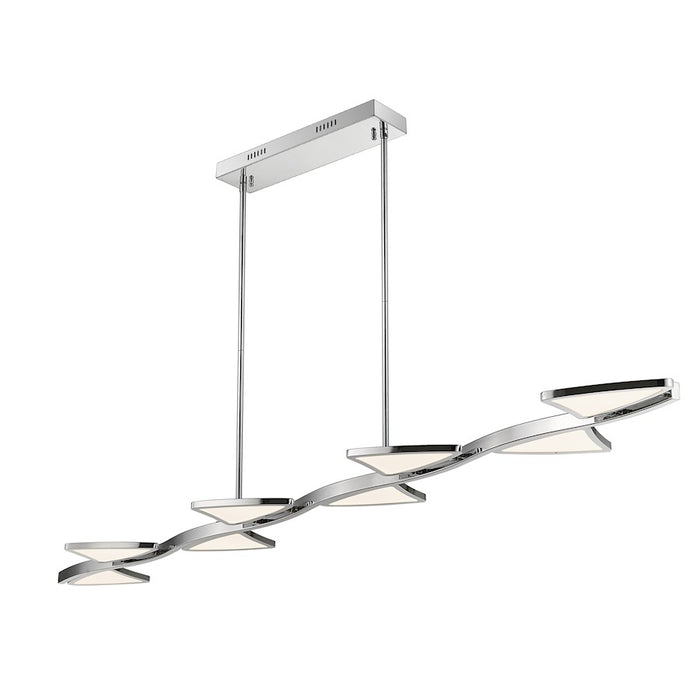 Z-Lite Aeon 1 Light Island/Billiard in Chrome - 1003-8CH-LED