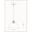 Z-Lite Landry 1 Light 10" Pendant, Matte Black/Rubbed Brass