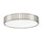 Z-Lite Madison 1 Light 17" Flush Mount, Brushed Nickel/Frosted