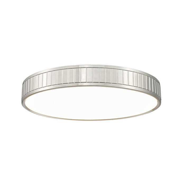 Z-Lite Madison 1 Light 21" Flush Mount, Brushed Nickel/Frosted - 1005F20-BN-LED