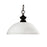 Z-Lite Chance 1 Light Pendant, Bronze/Matte Opal