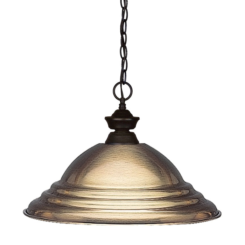 Z-Lite Shark 1 Light Pendant, Bronze, Antique Bronze - 100701BRZ-SAB