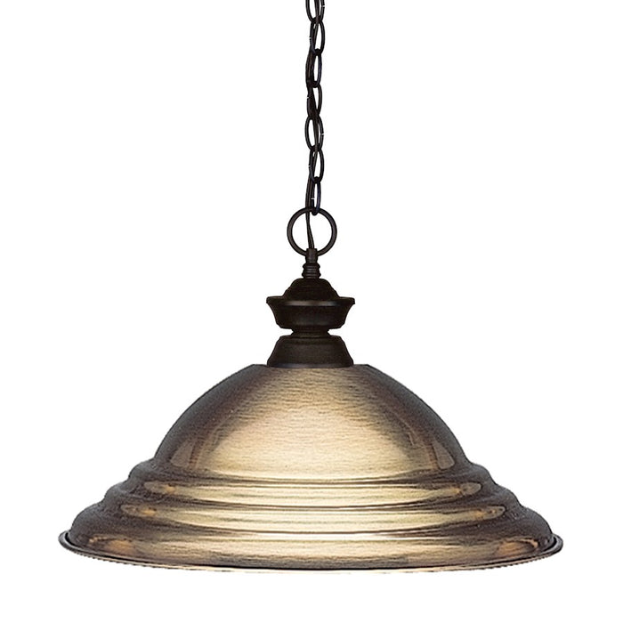Z-Lite Shark 1 Light Pendant, Bronze, Antique Bronze - 100701BRZ-SAB