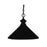 Z-Lite Pendant Lights 1 Light Pendant, 14x8", Black, Black - 100701MB-MMB