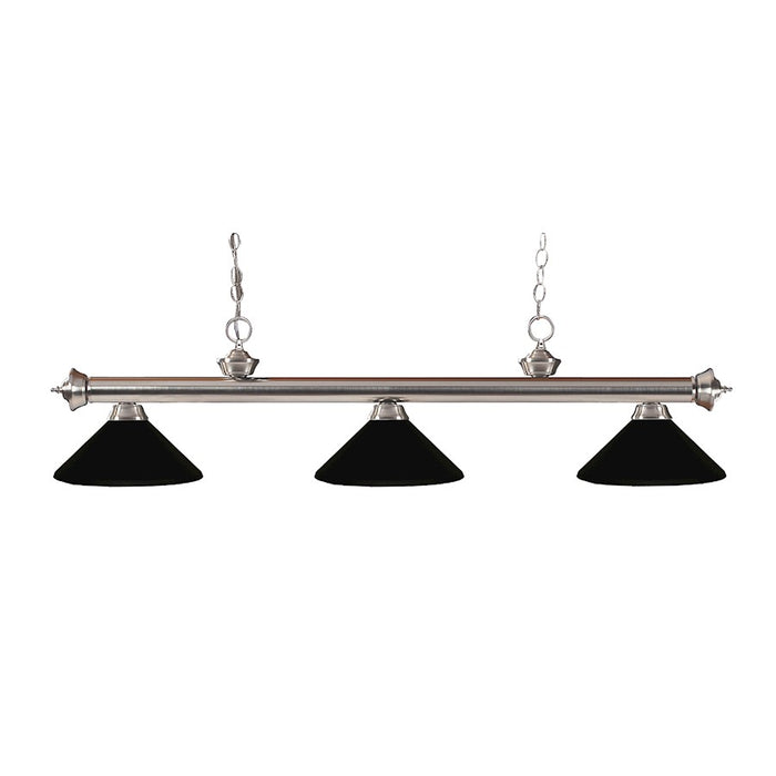 Z-Lite Riviera 3 Light 14" Island/Billiard