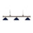 Z-Lite Riviera 3 Light 14" Island/Billiard