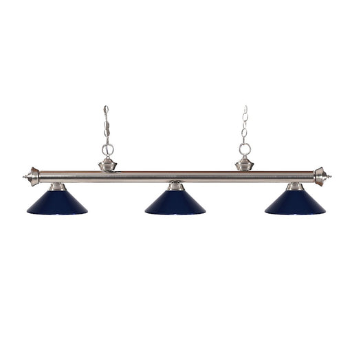 Z-Lite Riviera 3 Light 14" Island/Billiard