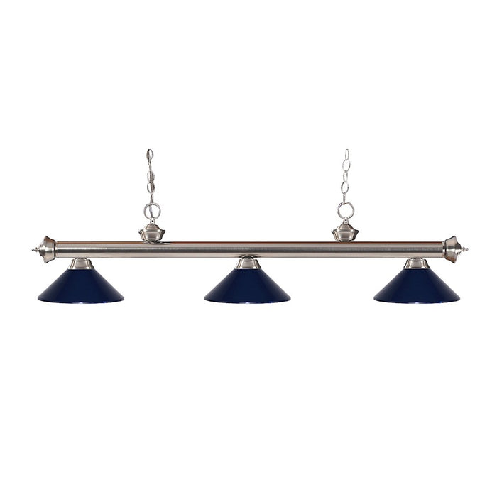 Z-Lite Riviera 3 Light 14" Island/Billiard