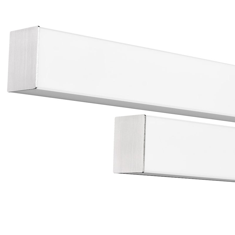 Z-Lite Zane 2 Light 18" Vanity, Brushed Nickel/Frosted