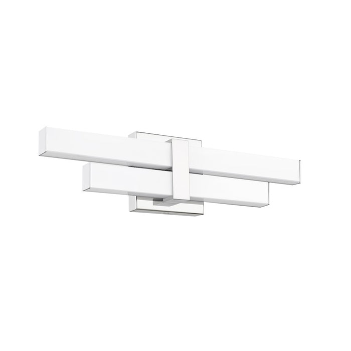 Z-Lite Zane 2 Light 18" Vanity, Chrome/Frosted