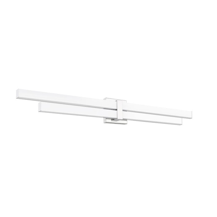 Z-Lite Zane 2 Light 40" Vanity, Chrome/Frosted