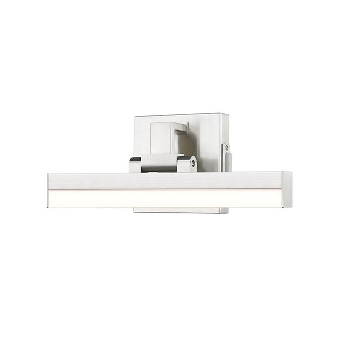 Z-Lite Liam 1 Light 13" Vanity, Brushed Nickel/Frosted - 1009-13W-BN-LED