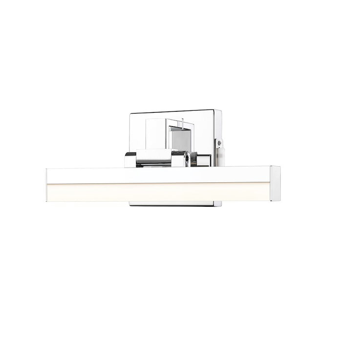 Z-Lite Liam 1 Light 13" Vanity, Chrome/Frosted - 1009-13W-CH-LED