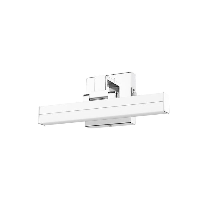 Z-Lite Liam 1 Light 13" Vanity, Chrome/Frosted