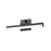 Z-Lite Liam 1 Light 18" Vanity, Matte Black/Frosted