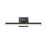 Z-Lite Liam 1 Light 18" Vanity, Matte Black/Frosted