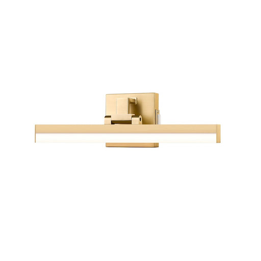 Z-Lite Liam 1 Light 18" Vanity, Modern Gold/Frosted - 1009-18W-MGLD-LED