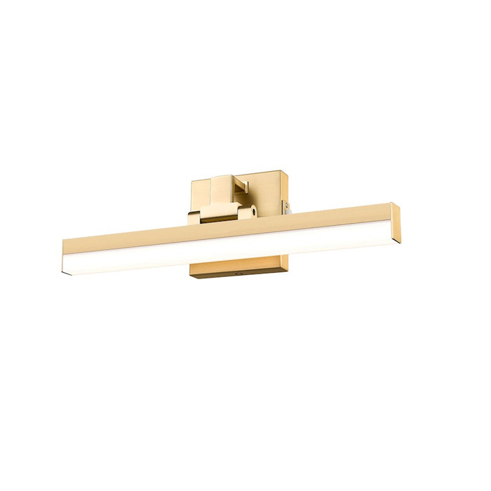 Z-Lite Liam 1 Light 18" Vanity, Modern Gold/Frosted