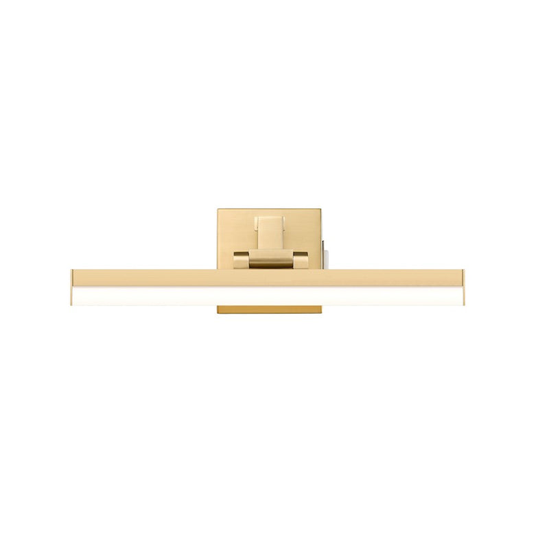 Z-Lite Liam 1 Light 18" Vanity, Modern Gold/Frosted