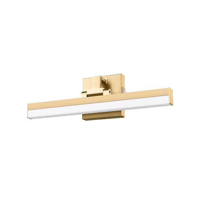 Z-Lite Liam 1 Light 18" Vanity, Modern Gold/Frosted