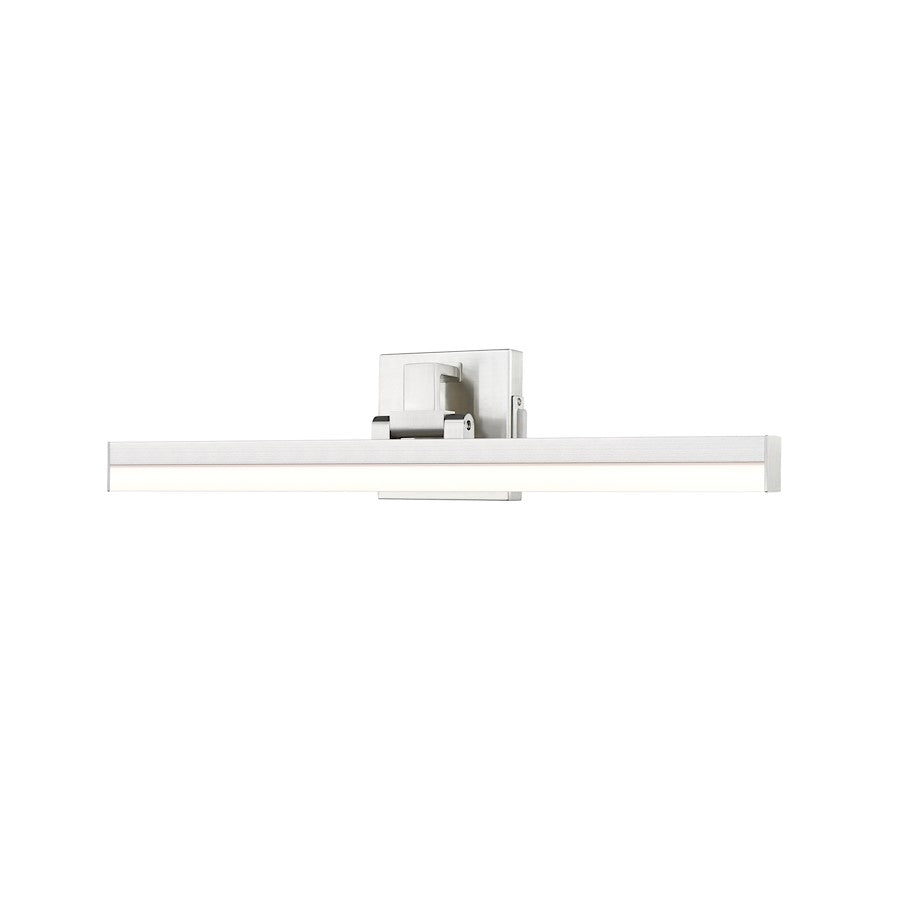 Z-Lite Liam 1 Light 25" Vanity, Brushed Nickel/Frosted - 1009-25W-BN-LED