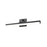 Z-Lite Liam 1 Light 25" Vanity, Matte Black/Frosted