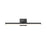 Z-Lite Liam 1 Light 25" Vanity, Matte Black/Frosted