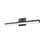 Z-Lite Liam 1 Light 25" Vanity, Matte Black/Frosted