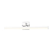 Z-Lite Liam 1 Light 32" Vanity, Chrome/Frosted - 1009-32W-CH-LED