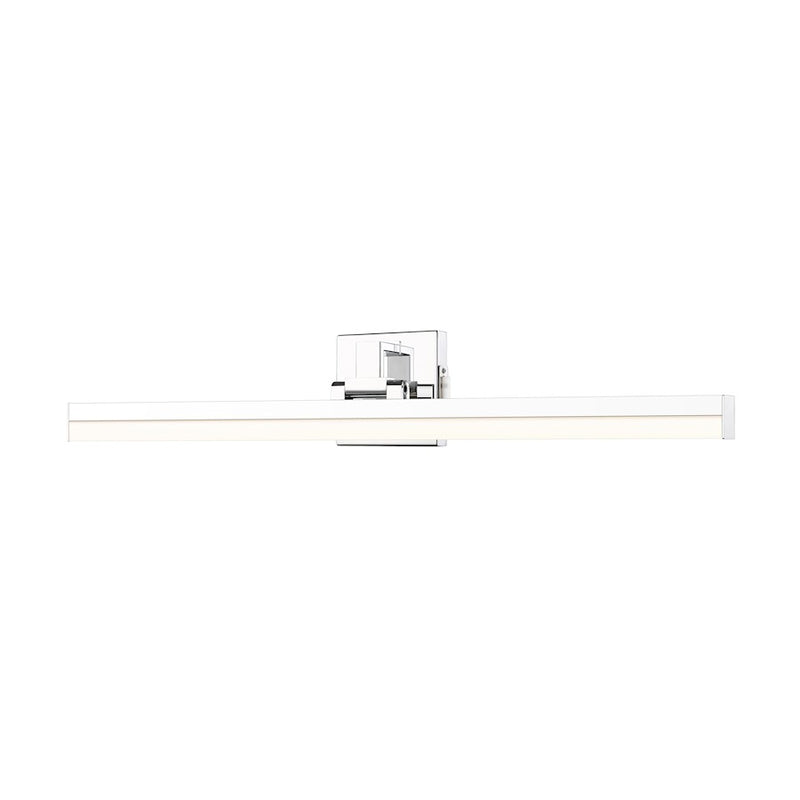 Z-Lite Liam 1 Light 32" Vanity, Chrome/Frosted - 1009-32W-CH-LED