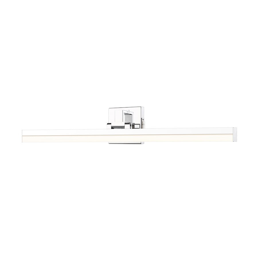 Z-Lite Liam 1 Light 32" Vanity, Chrome/Frosted - 1009-32W-CH-LED